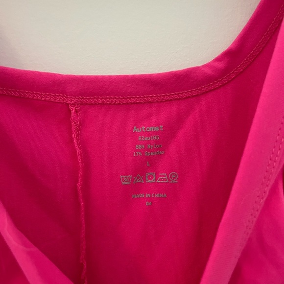 Automet Pink Sleeveless Jumpsuit - Picture 2 of 4